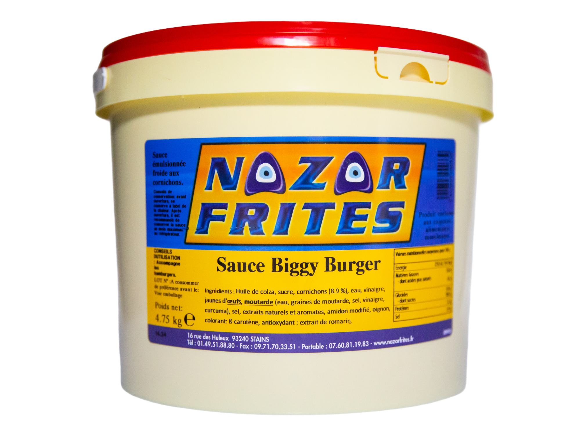 Sauce Biggy Burger - Nazar surgelés